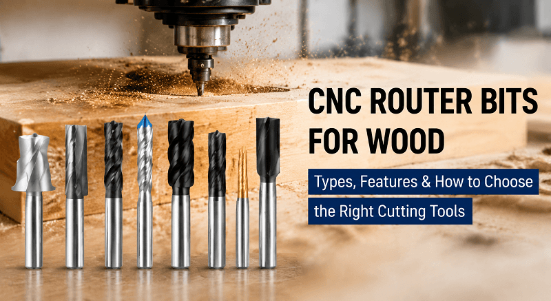 CNC Router Bits for Wood Types